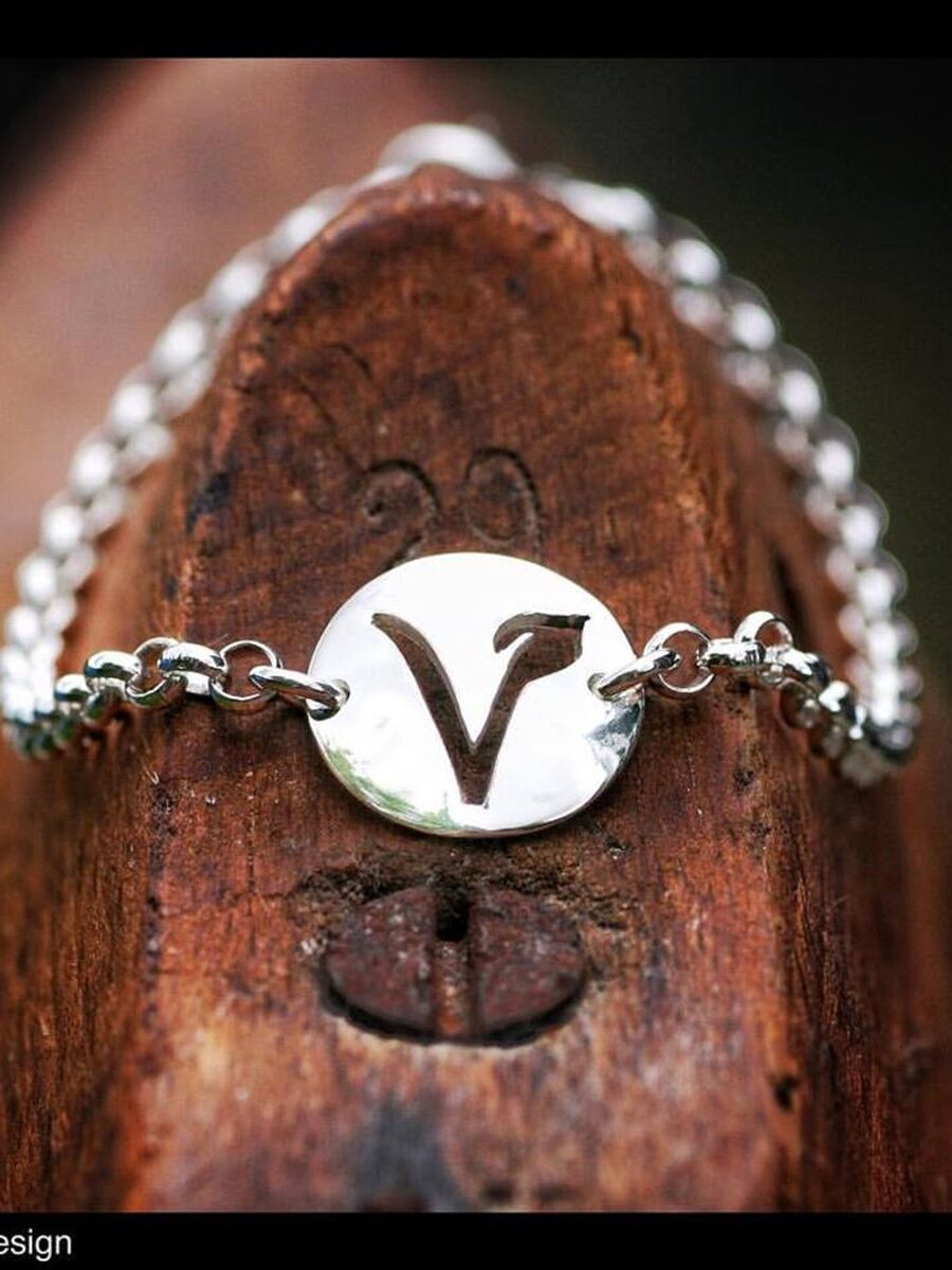 Vegansymbol armband