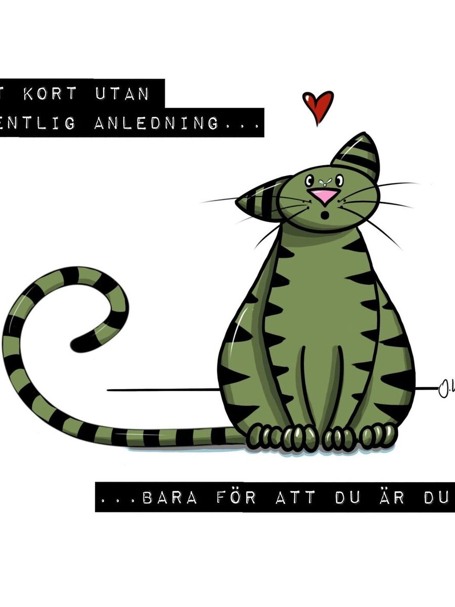 Vykort Utan anledning